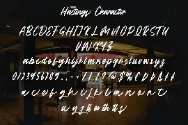 Hastings - Cool Handletter Font