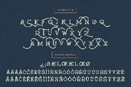 Moanster Vintage Stamp font