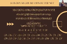 STILORA - SERIF font