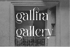 Gallira font