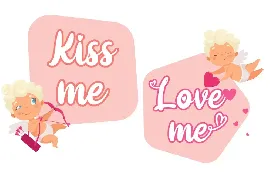 Pinky Cupid - Lovely Font