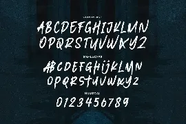 Stickyrans - Rough Brush Typeface font