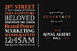 Brixton (Fill and Outline) font