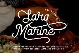 Marie Clarie - Monoline Script Font