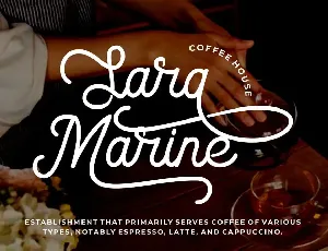 Marie Clarie - Monoline Script Font