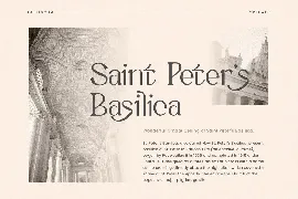 Kallisoka Modern Elegant Serif font