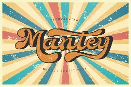 Mantaey font