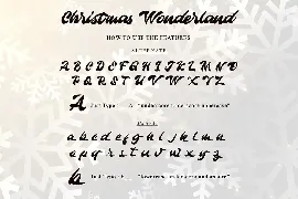 Christmas Wonderland font