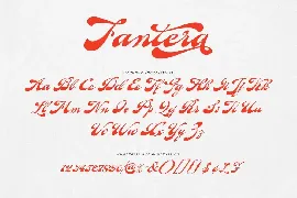 Fantera font