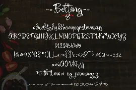 Belting | Dry Brush Handwriting Script Font