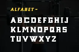 SPORTSY - Sport Display Font