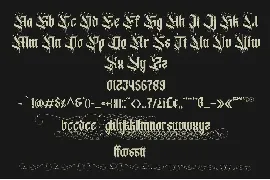 Black Marilyn | Blackletter Font