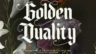 Bahud Aroyek Decorative Display Font Blackletter