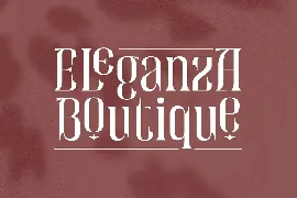 Beckos - Unique Display Serif font