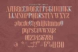 Beckos - Unique Display Serif font