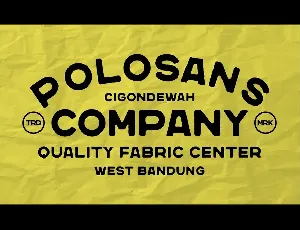 Nersans - Vintage Font