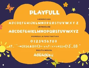 Playfull Joyful Sans Business Font