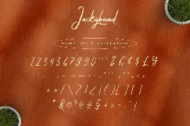 Jackyband - Signature Font