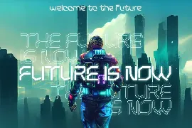 GOBAH â€“ Futuristic Font