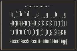 Waykers Amor Blackletter Font