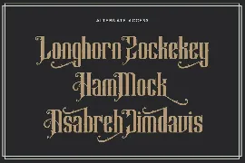 Waykers Amor Blackletter Font