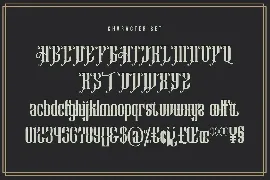 Waykers Amor Blackletter Font