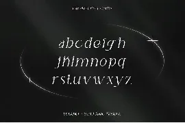 Modern Semi Italic - Druther Font