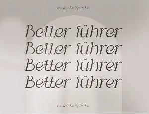 Modern Semi Italic - Druther Font