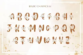 Brown Monogram Font