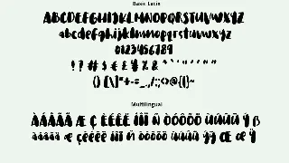 Ragi Manis Font