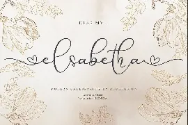 Elsabetha Script font