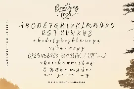 Breathing Fresh Script Font