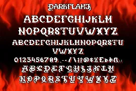 Dark Flame - Blackletter Font