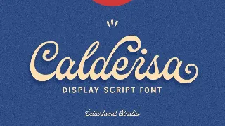 Calderisa font