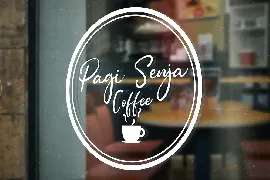 Pagi Senja - Calligraphy Font