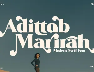 Adittab Marirah Modern Serif Font