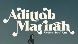 Adittab Marirah Modern Serif Font