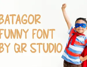 BATAGOR - CUTE FONT