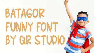 BATAGOR - CUTE FONT