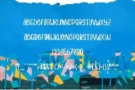 Raindrops font