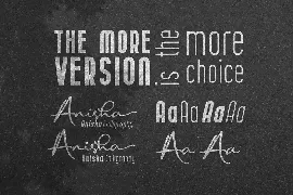 Anisha - Modern Font Duo