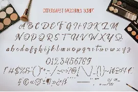 Bittersweet font