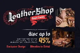 QIUBA â€“ Tatto Blackletter font