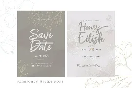 Ringtones - Handlettered font