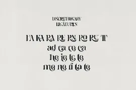 Losta Frida - Decorative Serif family font