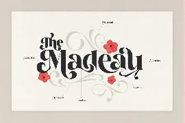 Losta Frida - Decorative Serif family font