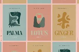 Losta Frida - Decorative Serif family font