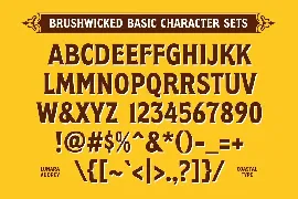 Brushwicked font