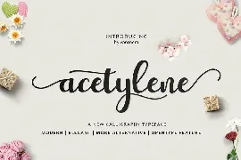 Acetylene font