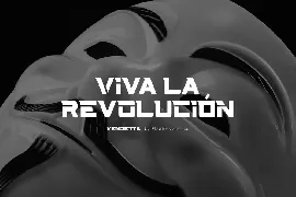 Vendetta font